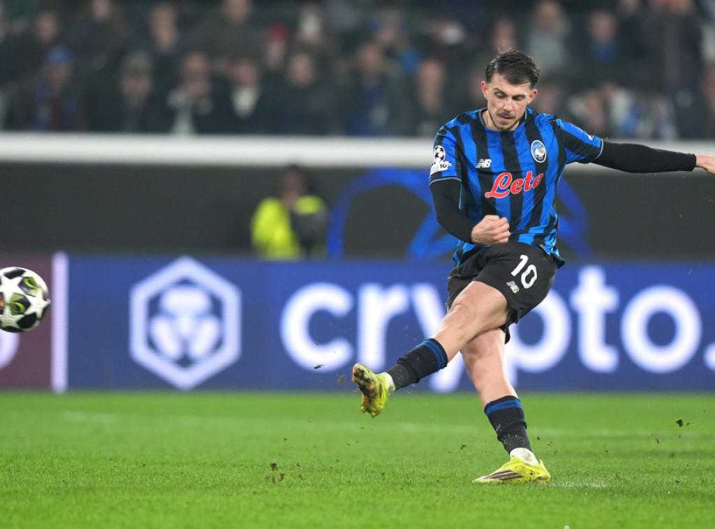 Samardžić iz penala u 90+8. minutu doneo Atalanti prolaz u osminu finala Lige šampiona