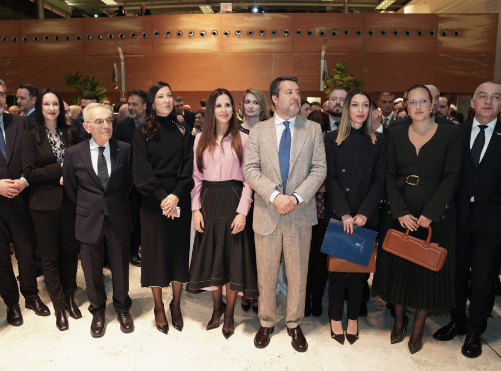 U ambasadi Srbije u Rimu prijem; Salvini: Nadam se da će biti skraćene procedure za EU