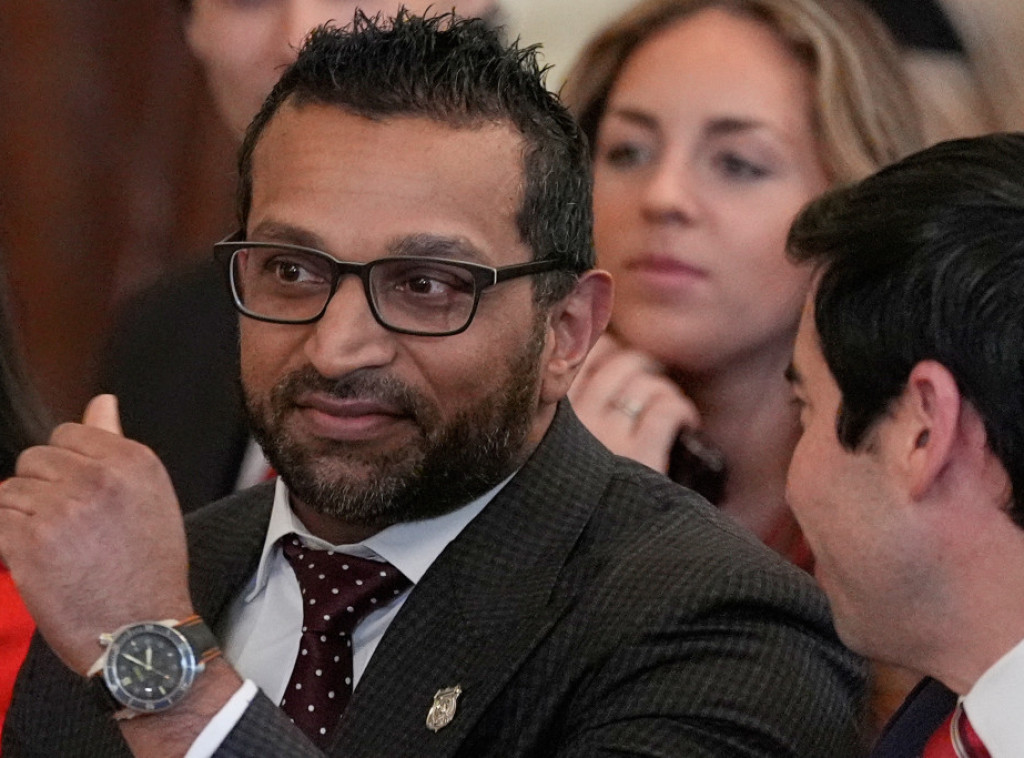 Kaš Patel: FBI tražio zapise telefonskih poziva 2022. i 2023. mene i Suzi Vajls