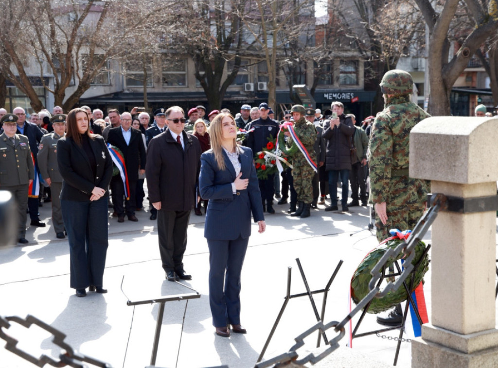 Milica Đurđević Stamenkovski u Prokuplju prisustvovala ceremoniji povodom 109 godina od Topličkog ustanka