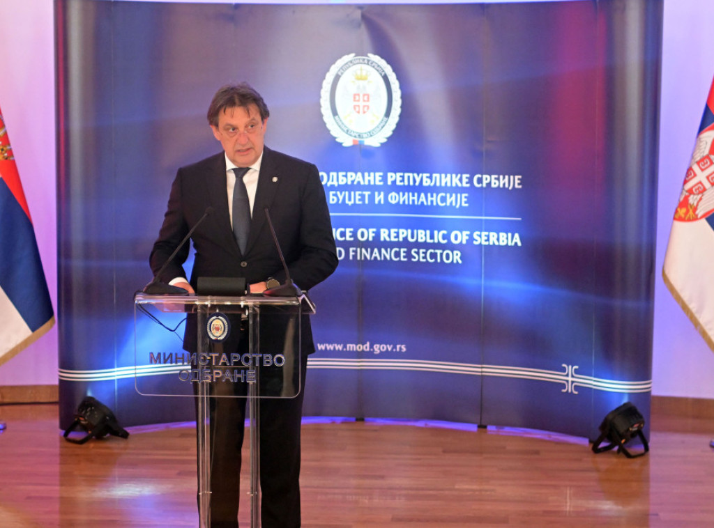 Ministar Gašić povodom Dana finansijske službe: Budžet odbrane pet puta veći nego pre 10 godina