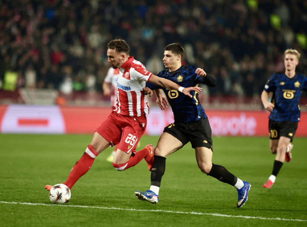 Red Star Belgrade knocked out of UEFA Europa League after extra time defeat to Lille