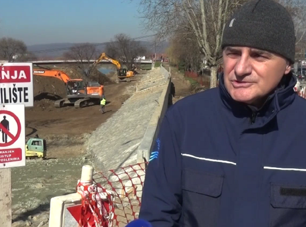 Jugoslav Jovanović: Vrednost radova na unapređenju zaštite od poplava u Vlasotincu oko 79 miliona dinara