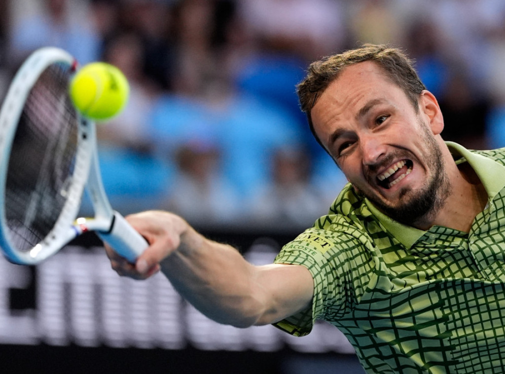 Ruski teniser Danil Medvedev prvi finalista ATP turnira u Dubaiju