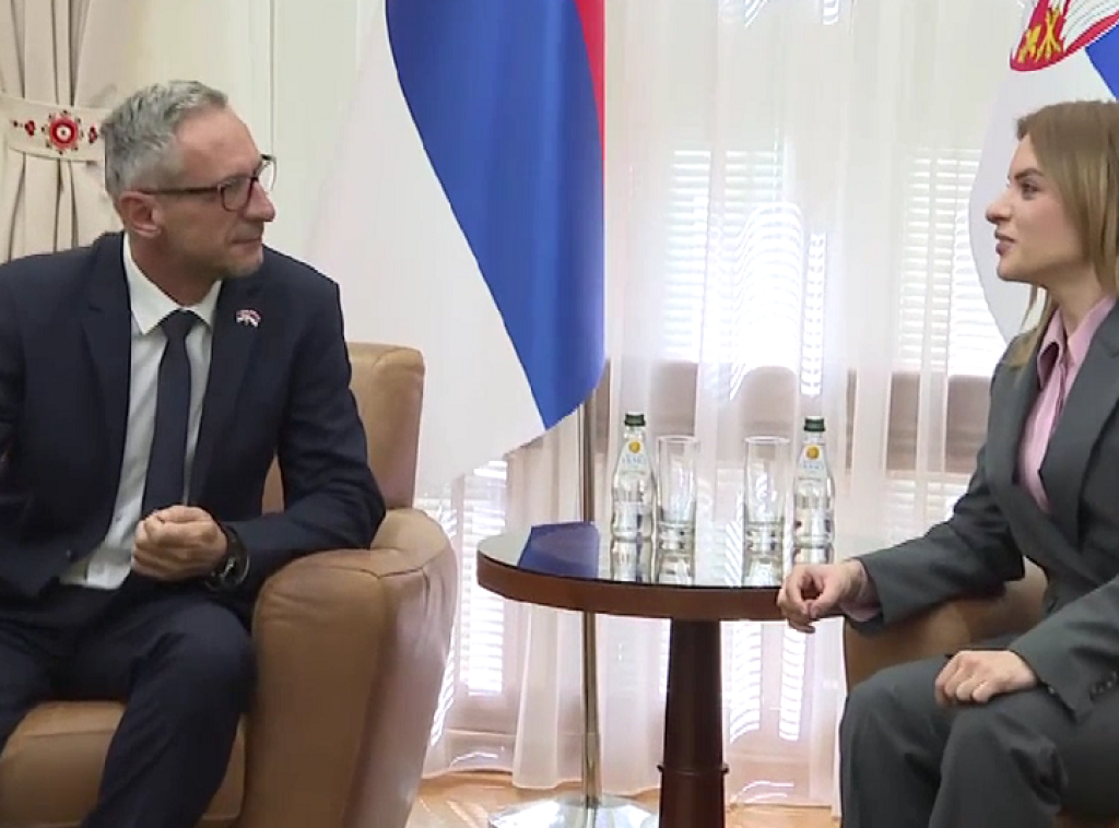 Milica Đurđević Stamenkovski se sastala sa Ostojićem: Srbiju i Srpsku vežu bratske veze