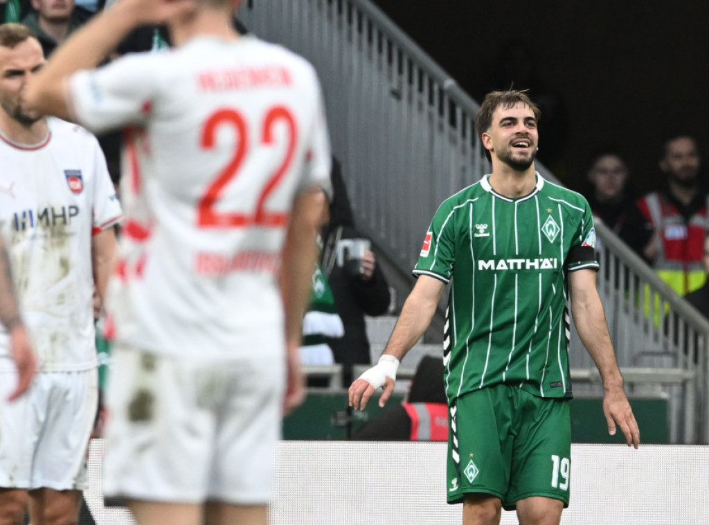 Srpski fudbaler Jovan Milošević strelac u pobedi Verdera