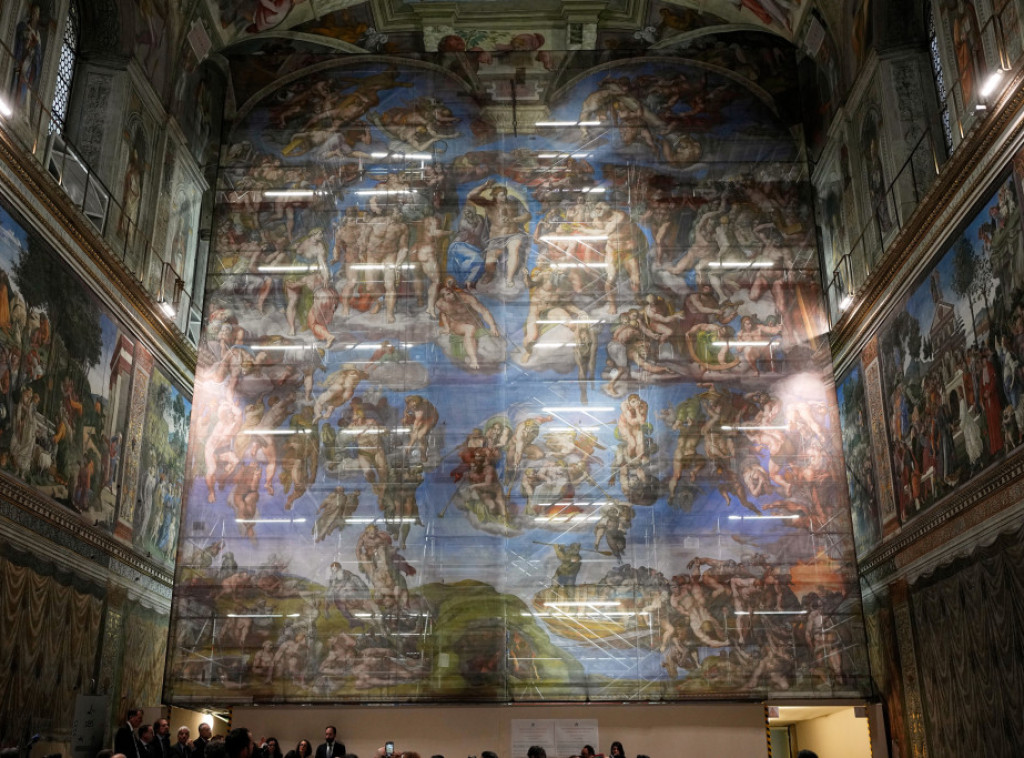 Mikelanđelovo remek-delo u Sikstinskoj kapeli oštećeno ljudskim znojem