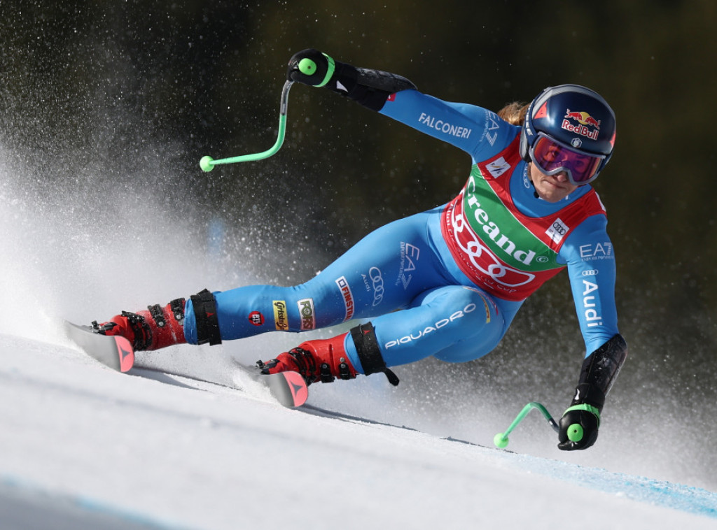 Italijanska skijašica Sofija Gođa pobednica superveleslaloma u Soldeu