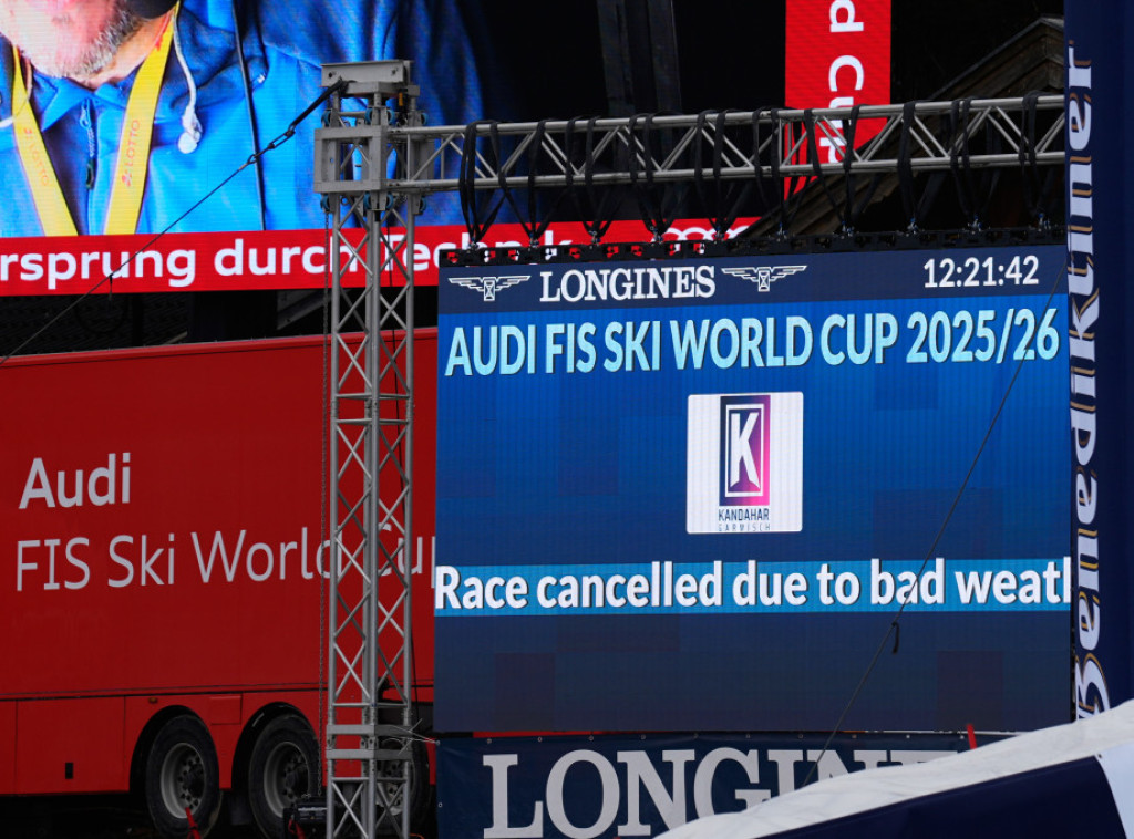 Otkazan superveleslalom za skijaše u Garmiš-Partenkirhenu