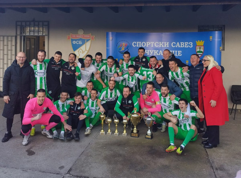 Fudbaleri Beljine osvojili zimski turnir "Čukarica 2026"