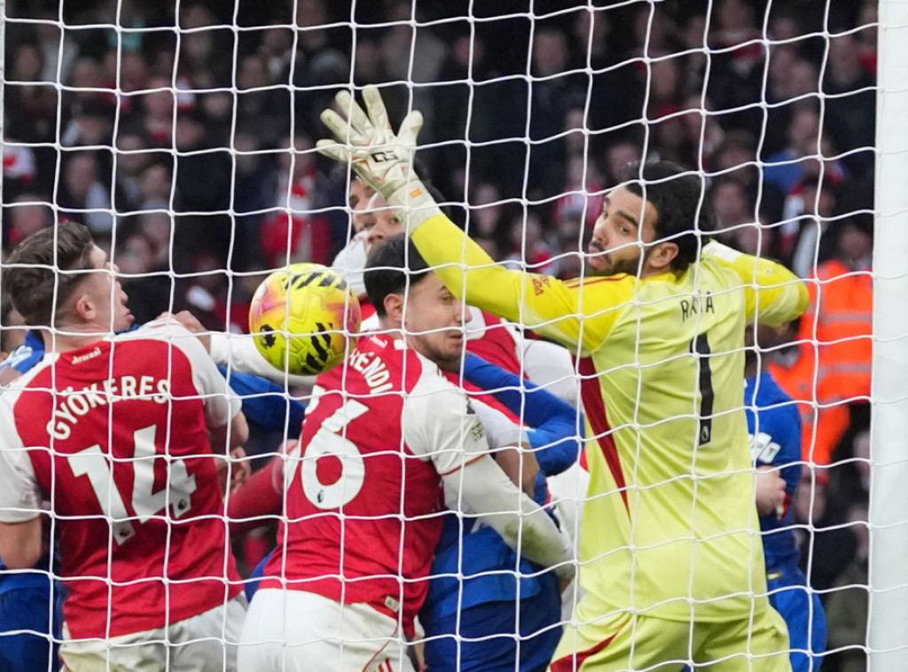 Fudbaleri Arsenala u derbiju Premijer lige savladali Čelsi, svi golovi posle kornera