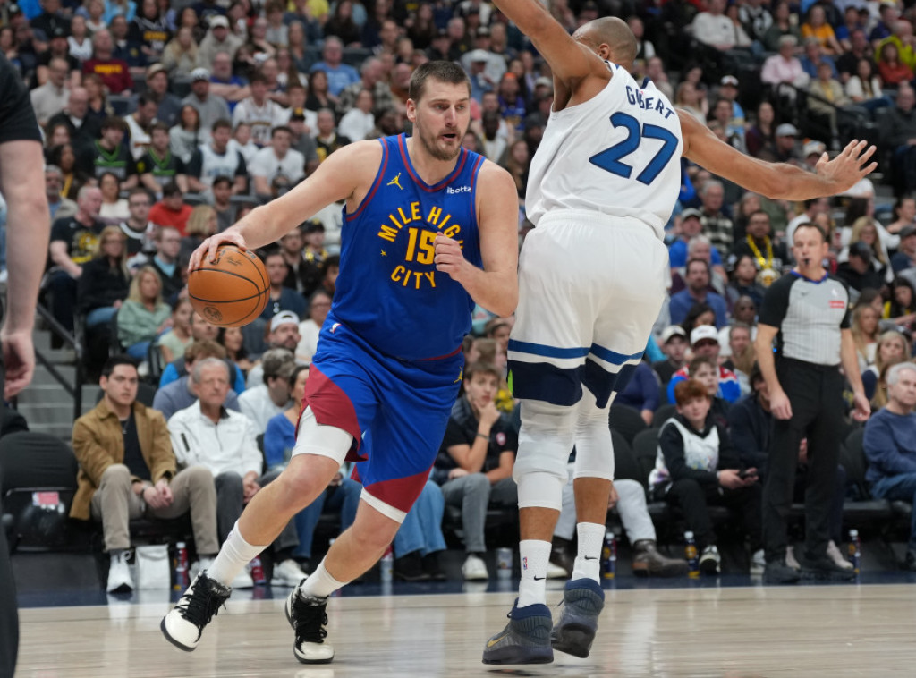 Košarkaši Denvera poraženi od Minesote, Jokić ubacio 35 poena