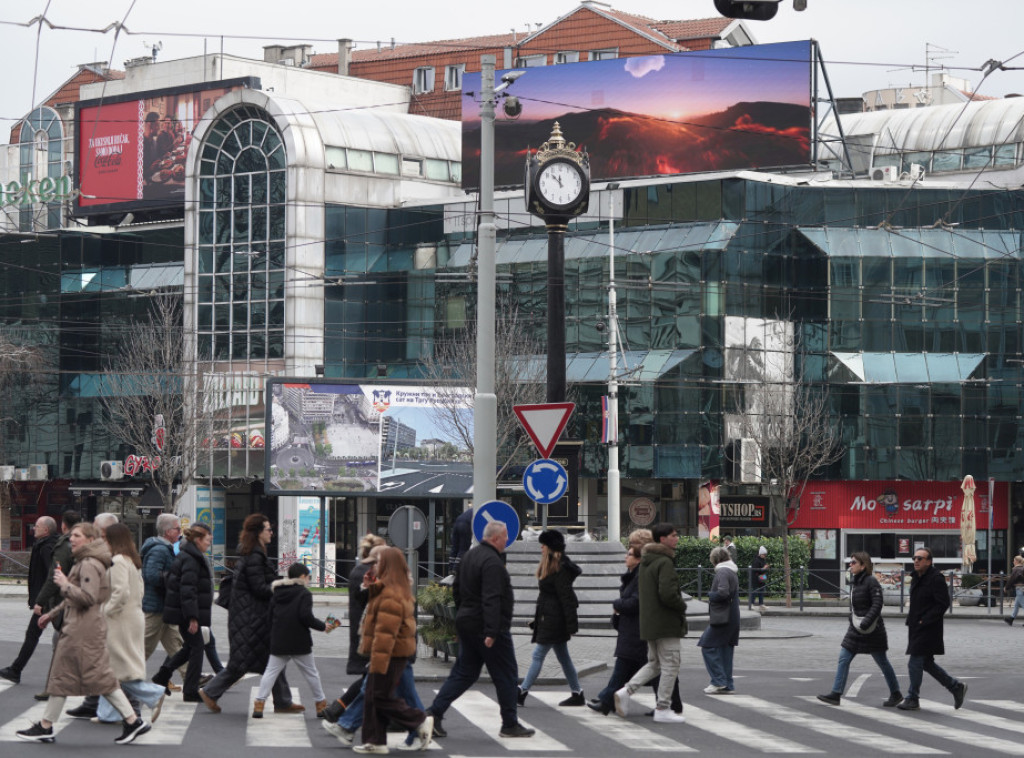 U Srbiji danas prolazno umereno naoblačenje, najviša temperatura od 14 do 19 stepeni