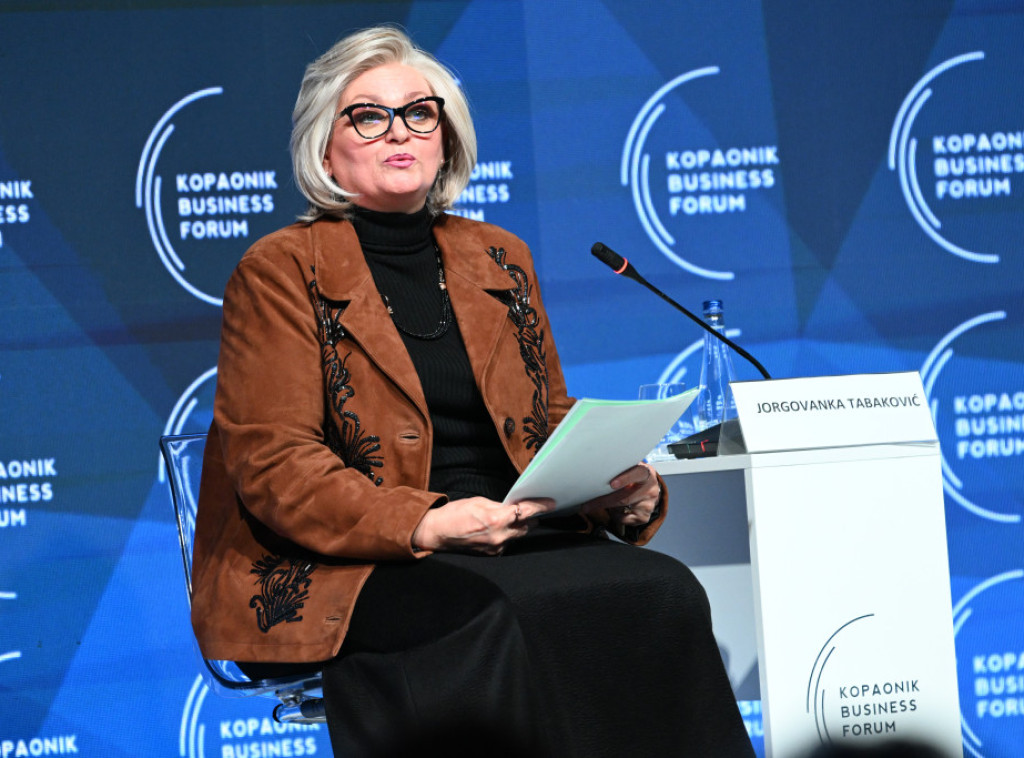 Jorgovanka Tabaković: Srbija sačuvala stabilnost uprkos velikoj neizvesnosti u svetu