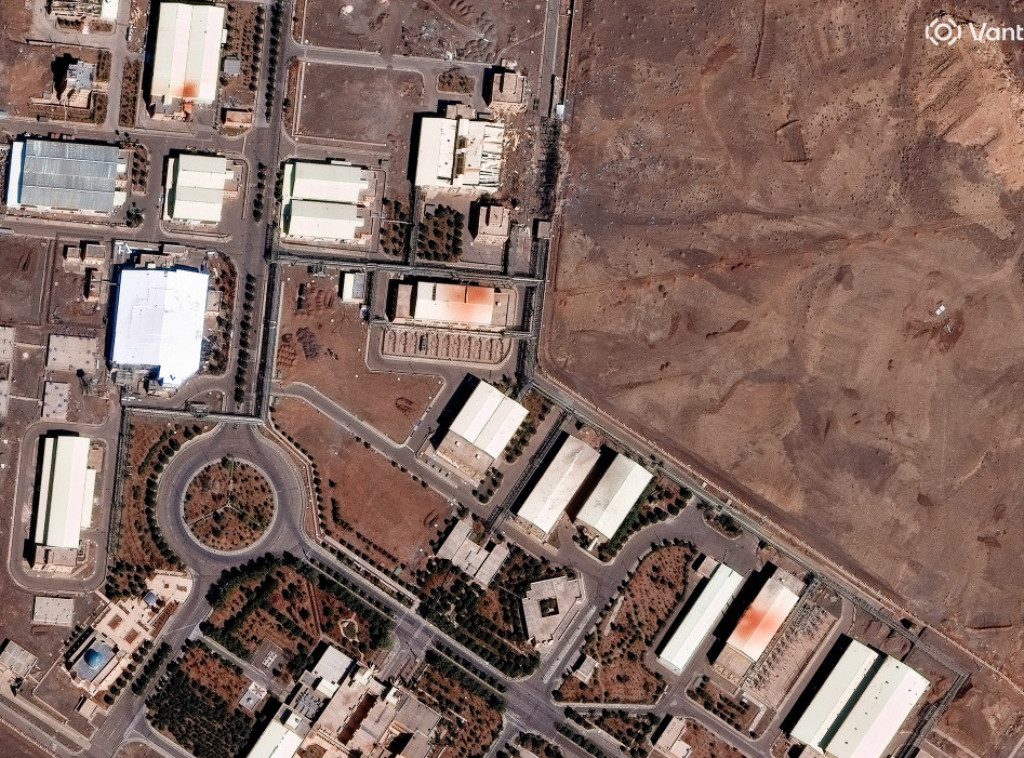 CNN: Satelitske fotografije otkrile štetu na nuklearnom postrojenju u Natanzu u Iranu