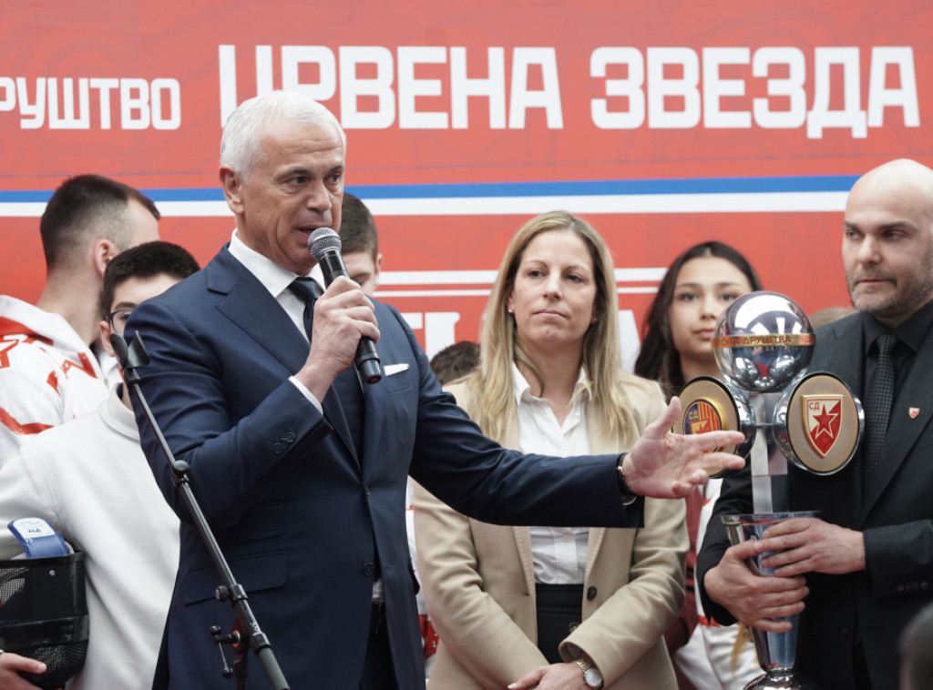 Rade Krunić i Aleksandra Stamenić najbolji sportisti SD Crvena zvezda za 2025. godinu