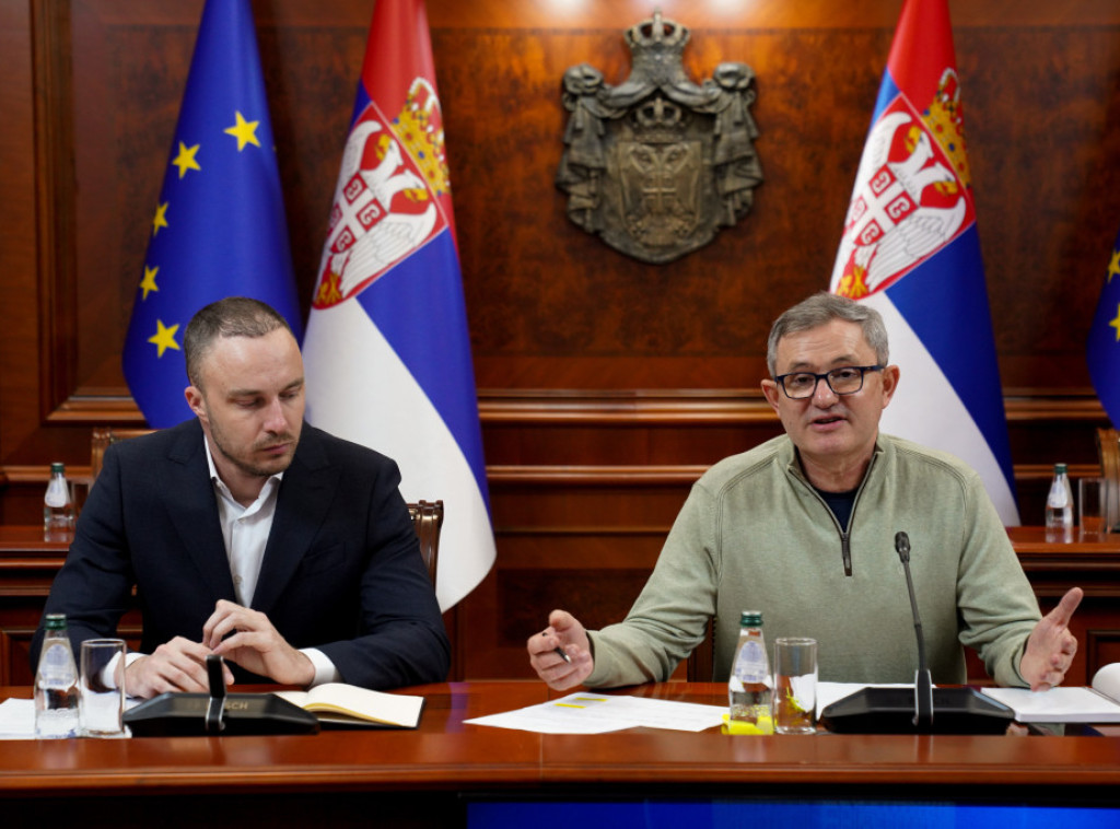 U Vladi Srbije počeo sastanak ministra Glamočića i proizvođača mleka