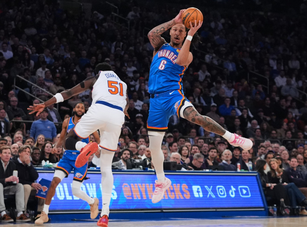 Pobede košarkaša Oklahome, LA Klipersa i Šarlota u NBA ligi