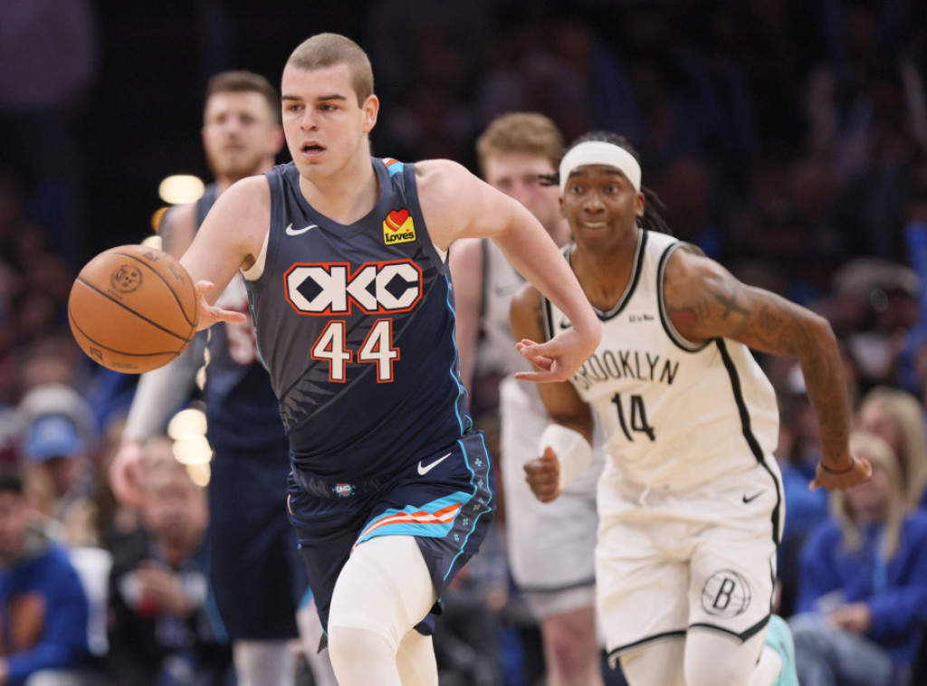 Srpski košarkaš Nikola Topić postigao 29 poena za Oklahoma Siti Blu u Razvojnoj ligi