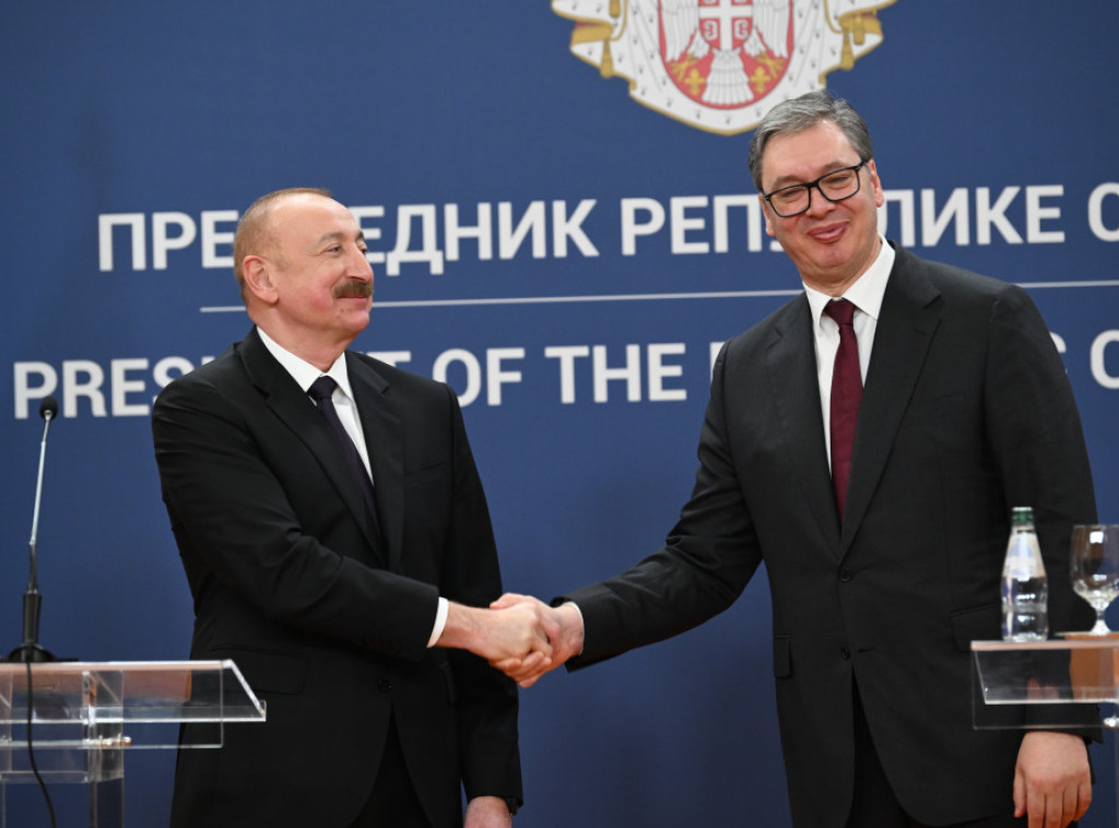 Predsednik Vučić sa Alijevim o situaciji na Bliskom istoku: Neophodni dijalog i smirivanje tenzija