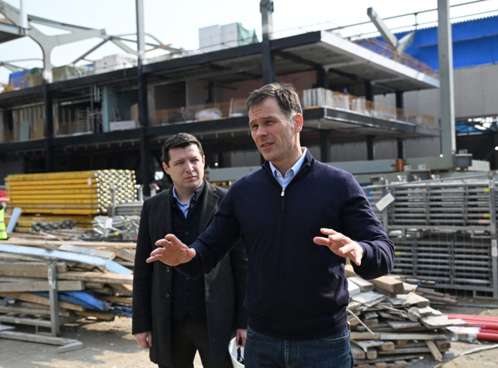 Siniša Mali: Na gradnji Ekspa učestvuje 4.000 radnika i 500 mašina, Paviljon Srbije biće gotov za par meseci