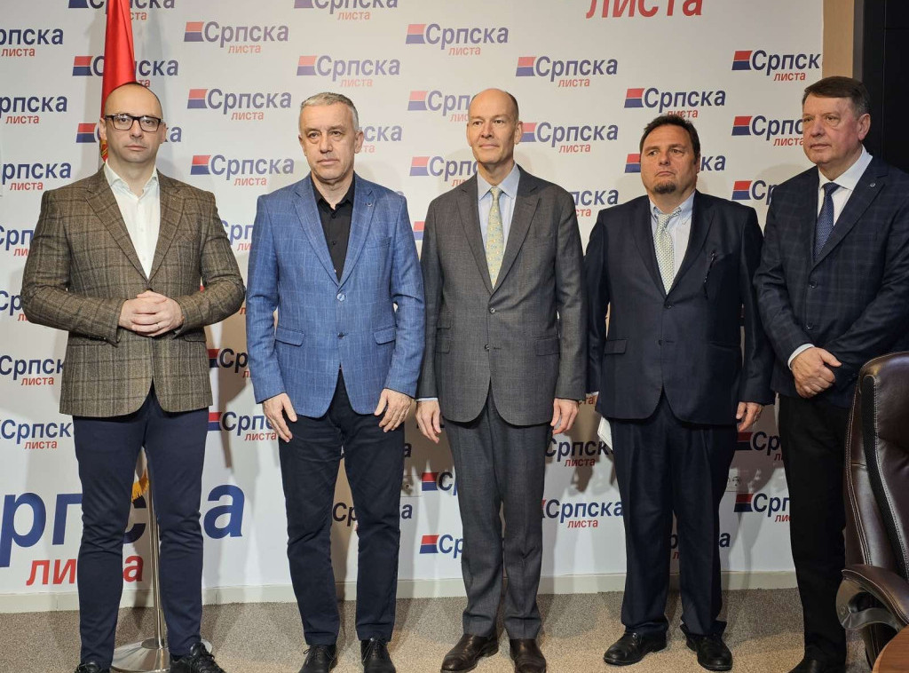 Delegacija Srpske liste sastala se sa šefom UNMIK-a: Sve teža situacija u kojoj se nalaze Srbi na Kosovu i Metohiji