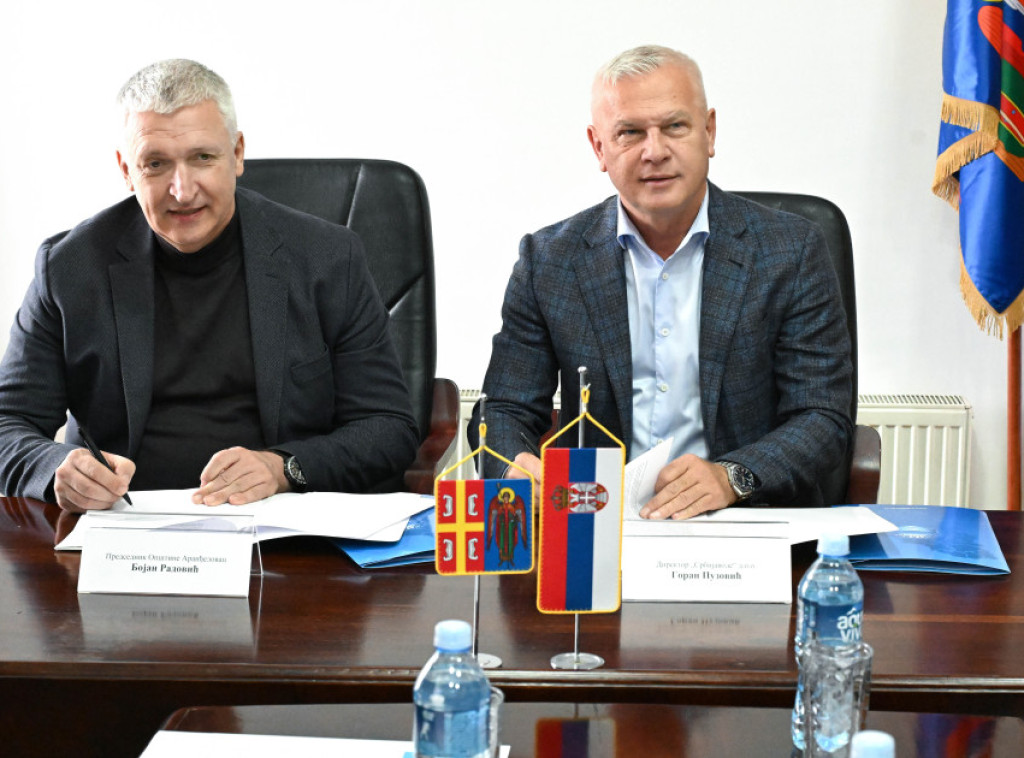 "Srbijavode" i opštine Aranđelovac potpisali sporazum o smanjenju rizika od poplava