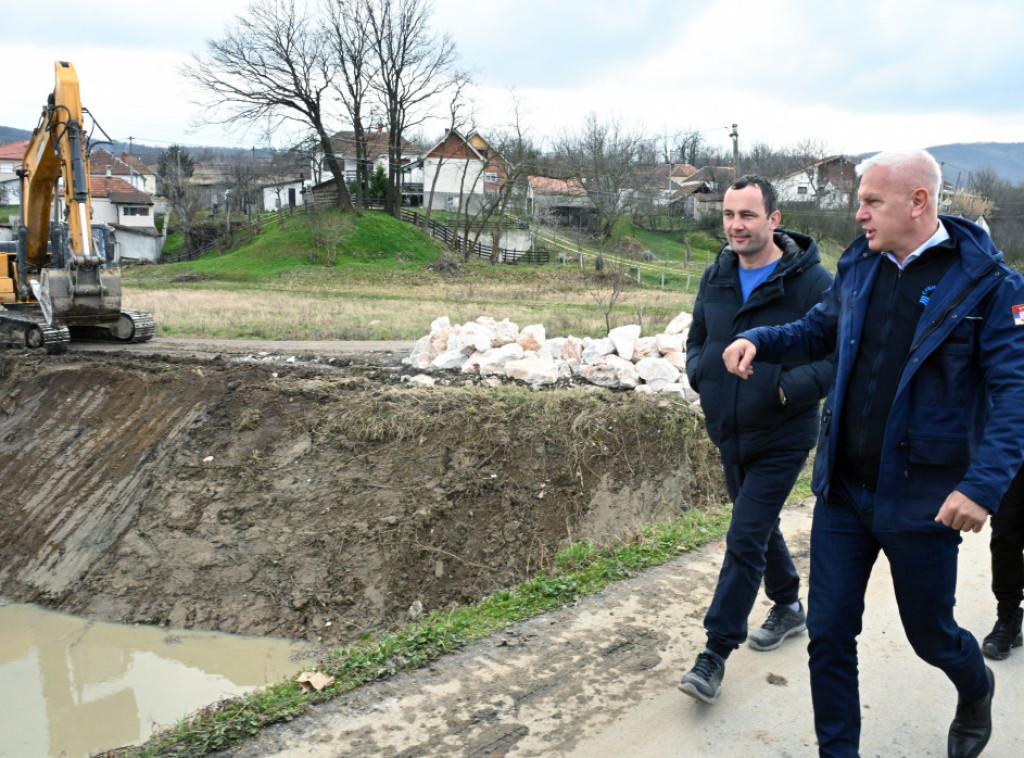 Goran Puzović u Aranđelovcu: Za 10 dana počinju sanacioni radovi na reci Turija