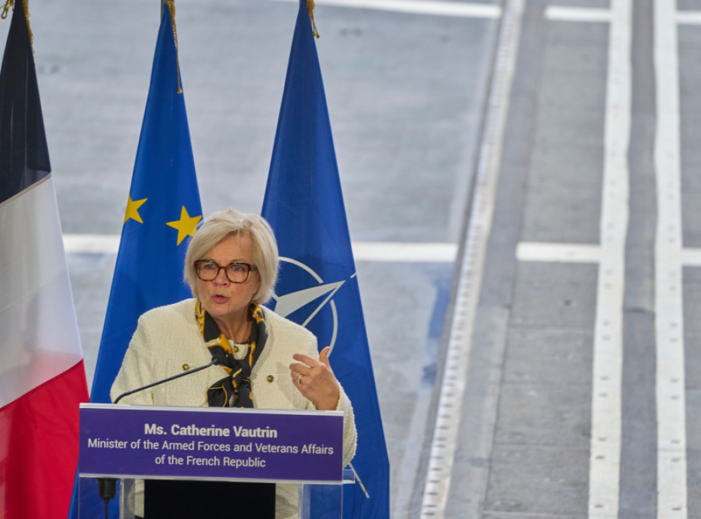 Katrin Votren: Francuski nosač aviona stiže u Sredozemno more u subotu