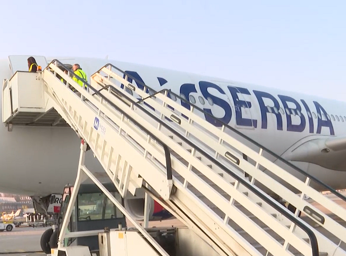 Večeras sletanja evakucionih letova Er Srbije iz Rijada u Beograd