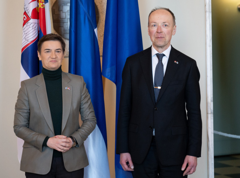 Ana Brnabić prisustvovala plenarnoj sednici finskog parlamenta