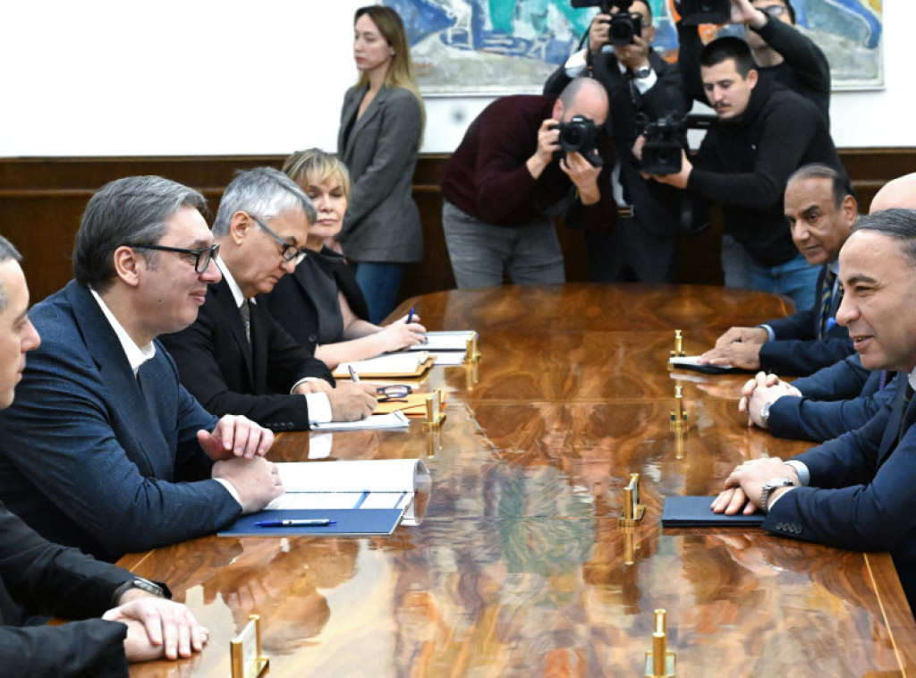 Predsednik Vučić razgovarao sa ministrom spoljnih poslova Države Libije o bilateralnim odnosima i saradnji