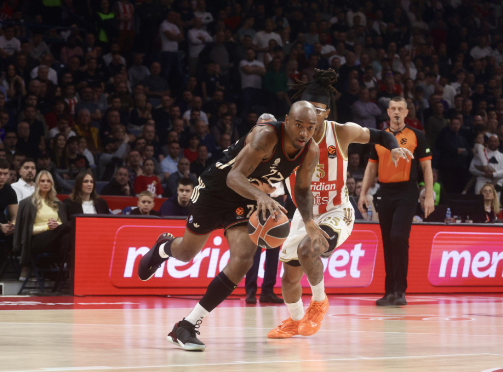 Košarkaši Crvene zvezde poraženi od Bajerna u 30. kolu Evrolige