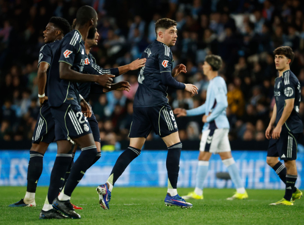 Fudbaleri Real Madrida golom u 90+4. minutu došli do pobede protiv Selte