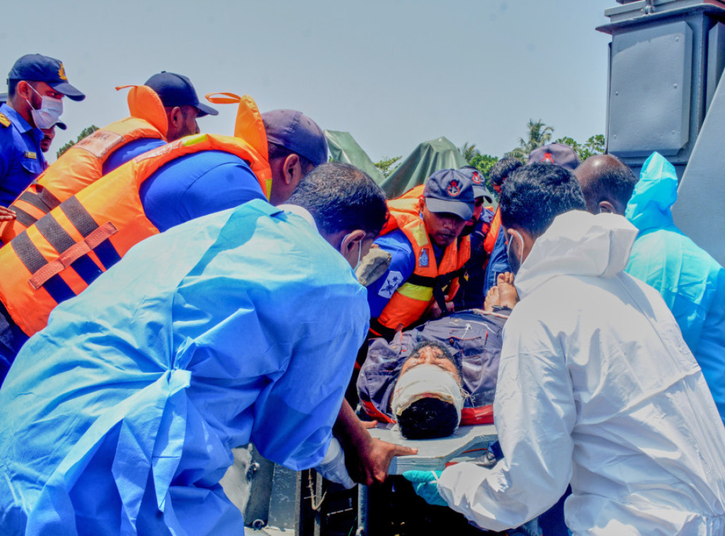 Indija dozvolila iranskom brodu da pristane kada su SAD potopile brod kod Šri Lanke