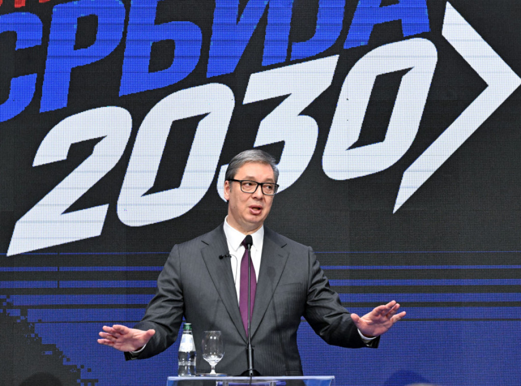 Vučić: Srbiju u 2035. godini vidim kao člana EU i sa uspešnijim obrazovanjem i zdravstvom