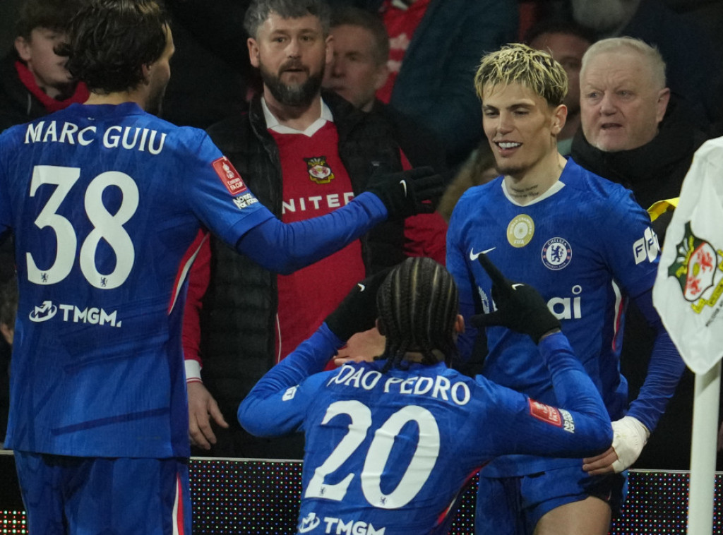 Fudbaleri Čelsija posle produžetaka obezbedili plasman u četvrtfinale FA Kupa