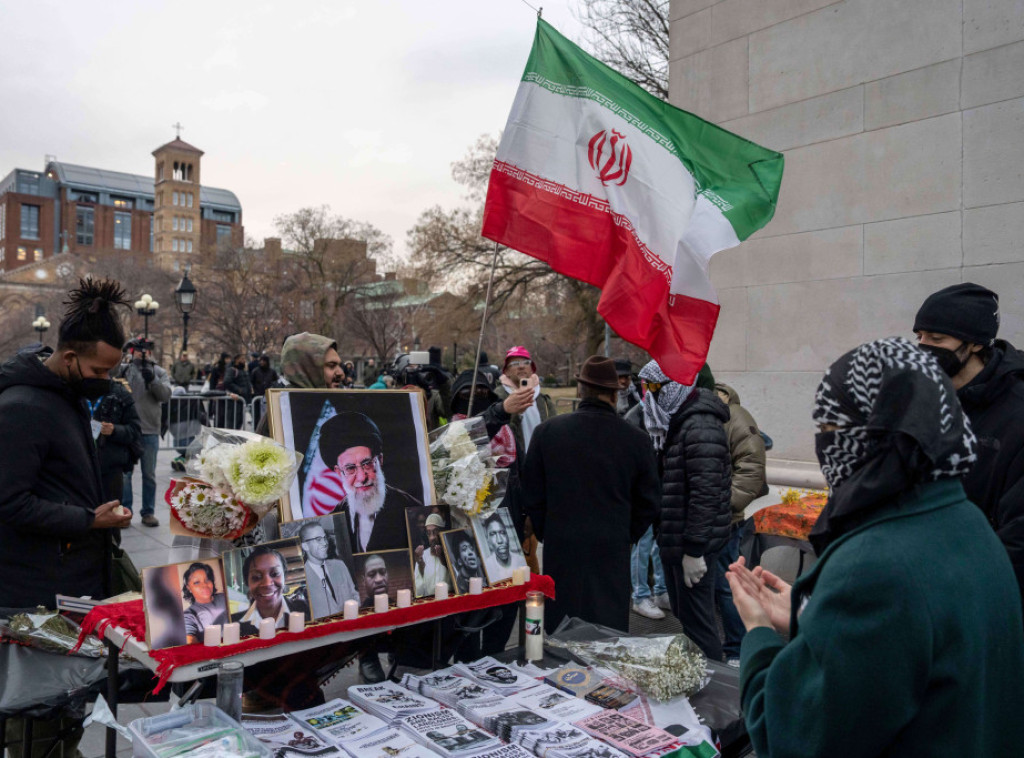 Demonstranti u Njujorku protestovali zbog sukoba u Iranu