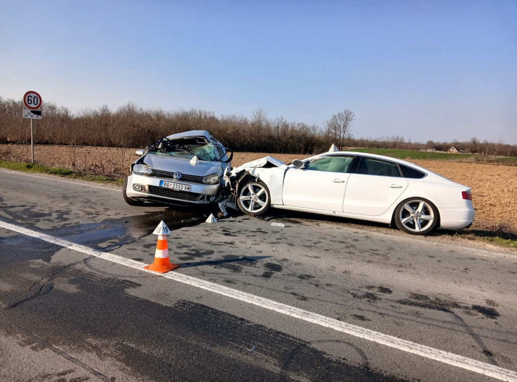 Majka i ćerka poginule u saobraćajnoj nesreći kod Šapca