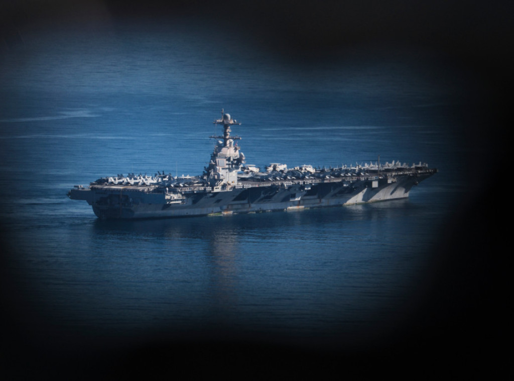 Iran prati kretanje američkog nosača aviona "Džerald R. Ford"