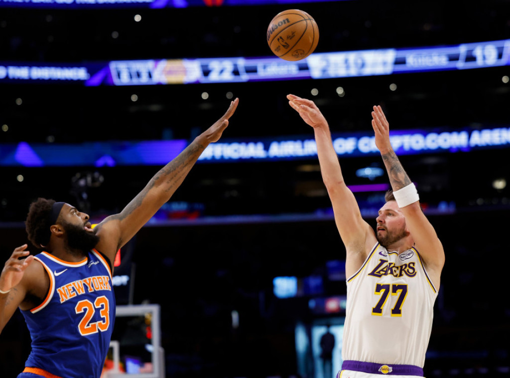 Košarkaši LA Lejkersa savladali Njujork u NBA ligi