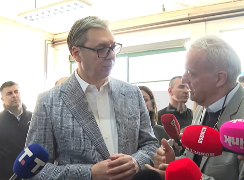 Vučić u Crvenki obilazi kompaniju "Sigma"
