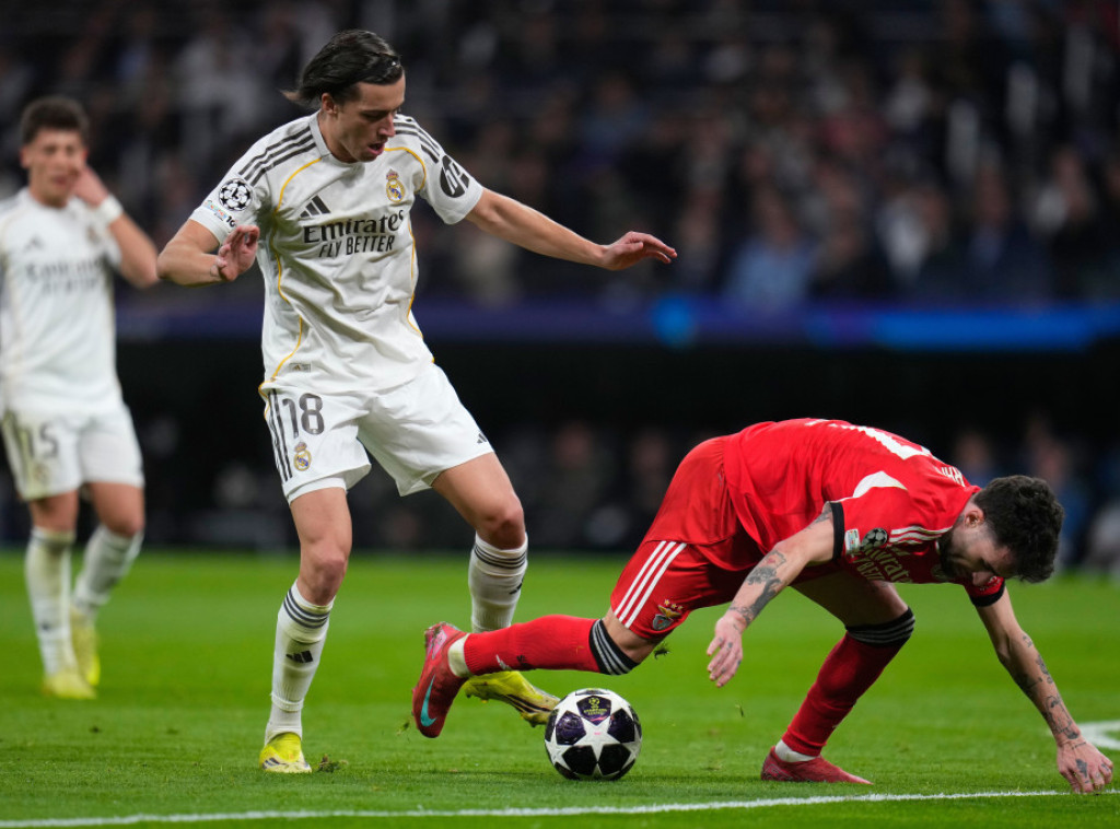 Fudbaler Reala Alvaro Kareras zbog povrede neće igrati protiv Mančester Sitija