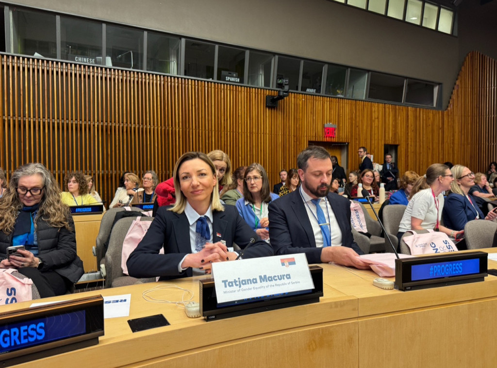 Ministarka Tatjana Macura na 70. zasedanju Komisije o statusu žena u Njujorku