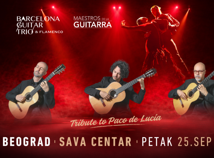 Barcelona Guitar Trio & Dance premijerno 25. septembra u Sava centru