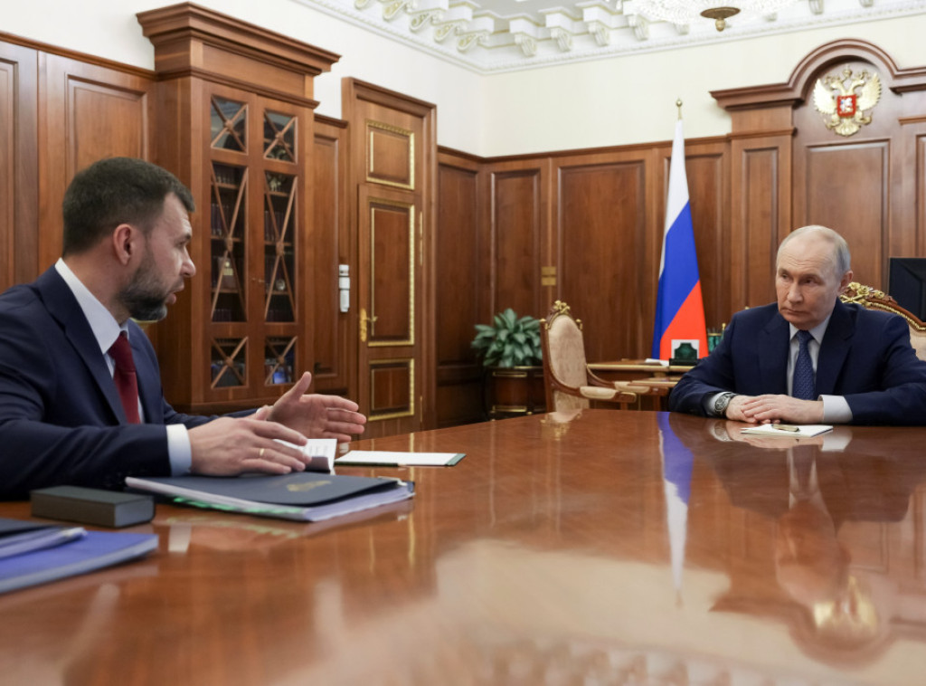 Vladimir Putin sa Pušilinom: Kijev kontroliše najviše 17 odsto teritorije samoproglešene Donjecke Narodne Republike