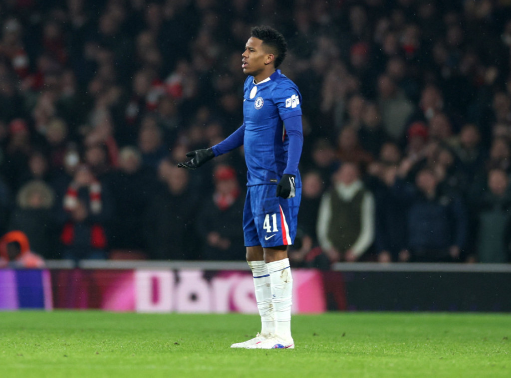 Fudbaler Čelsija Estevao Vilijan zbog povrede propušta meč protiv PSŽ-a u LŠ