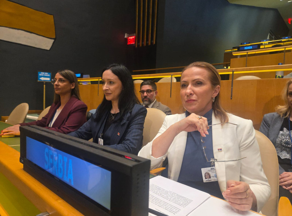 Snežana Paunović u UN: Srbija je u poslednje dve decenije značajno unapredila položaj i zaštitu žena