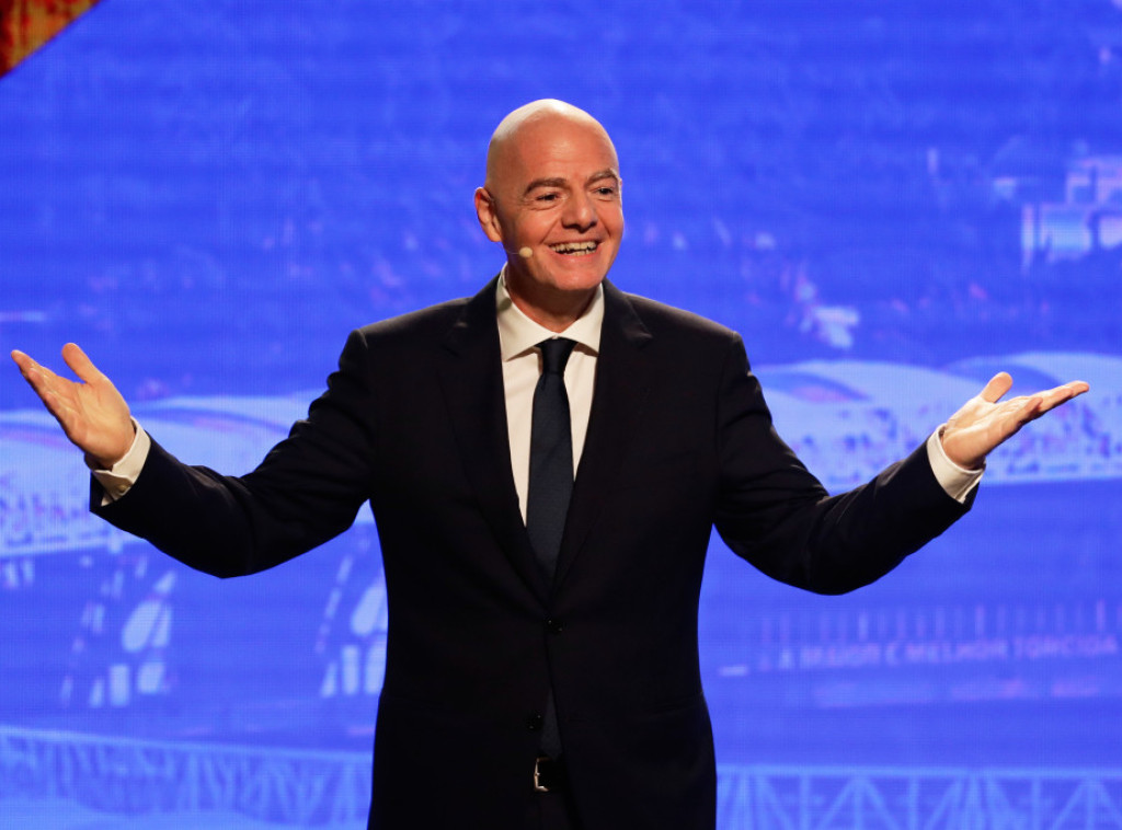 Infantino: Fudbal ima ključnu ulogu u promociji mira, Svetsko prvenstvo da se održi prema rasporedu