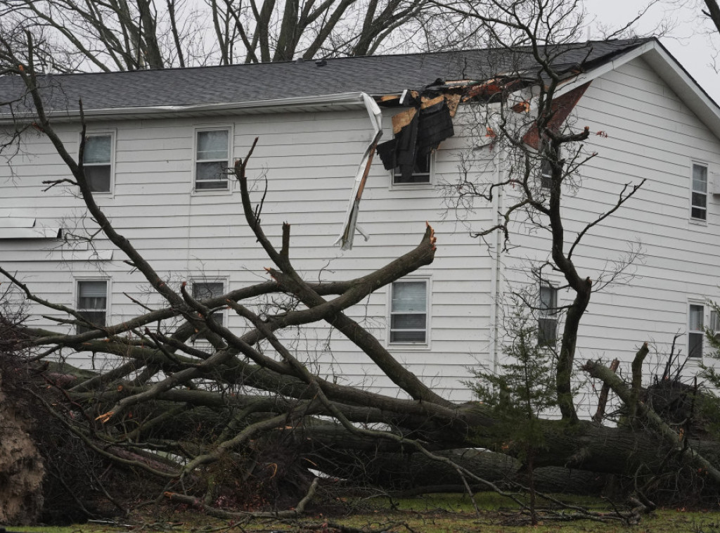Nevreme u SAD odnelo dva ljudska života, više osoba povređeno